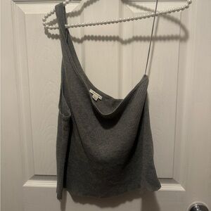 AE ribbed one shoulder tank top